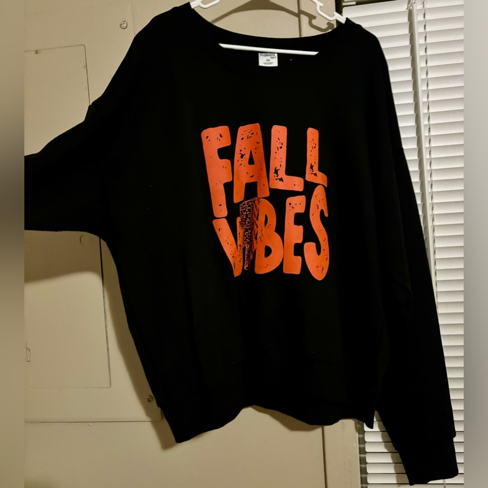 Black Fall Vibes Sweater